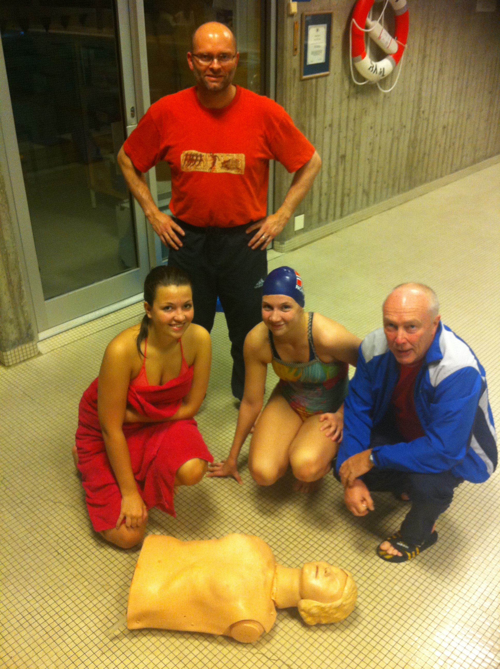 "oppfriskning” av livredningskompetanse