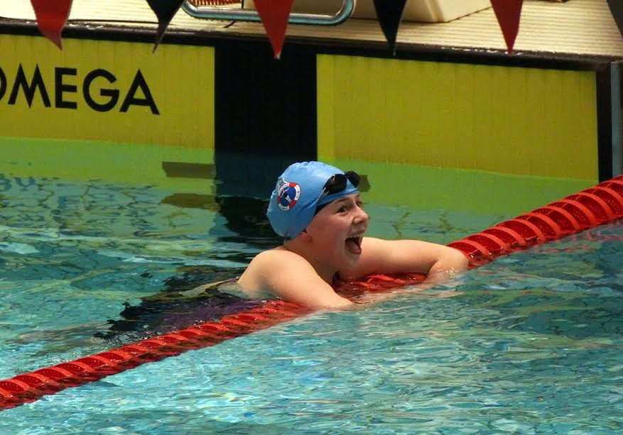 Thea Aksmo Svendsby etter ny pers på 50 butterfly
